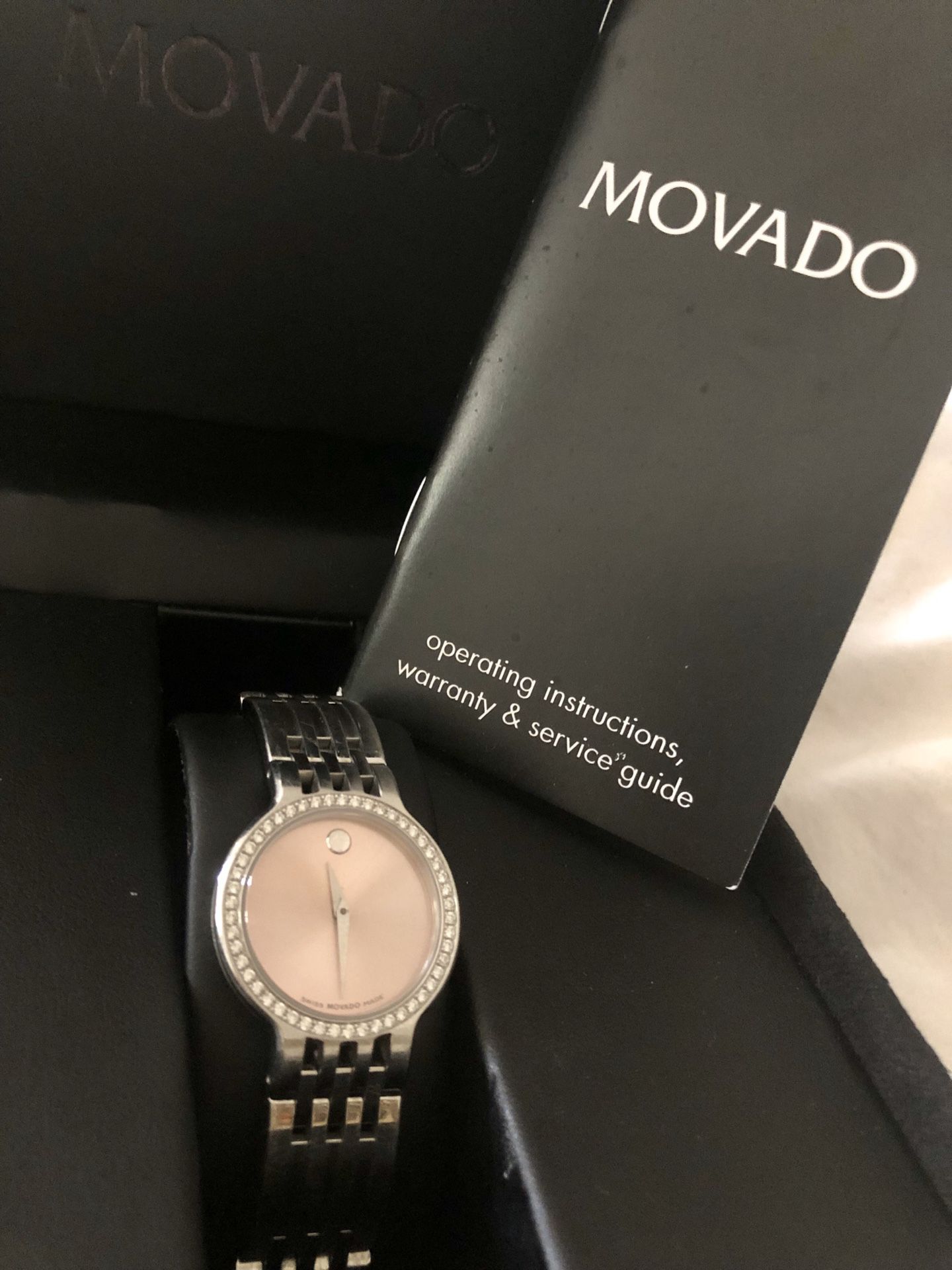 Movado women’s real Diamonds watch