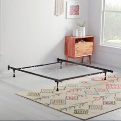 BED FRAME - Heavy Duty STEEL Adjustable: QUEEN, DOUBLE/FULL or SINGLE/TWIN