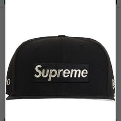 Supreme $1m  Metalic New Era Box Logo