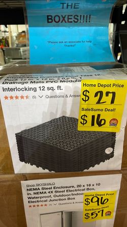SaleSumo Vevor mats