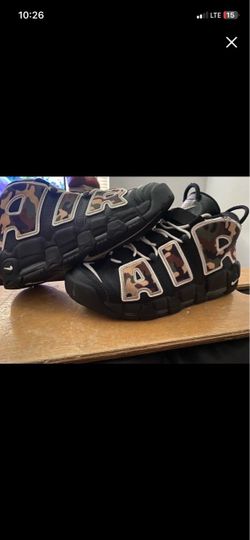 Nike camo Uptempos