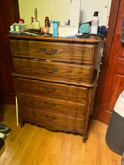 Tall Antique Dresser