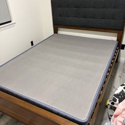 Queen bed and mattress