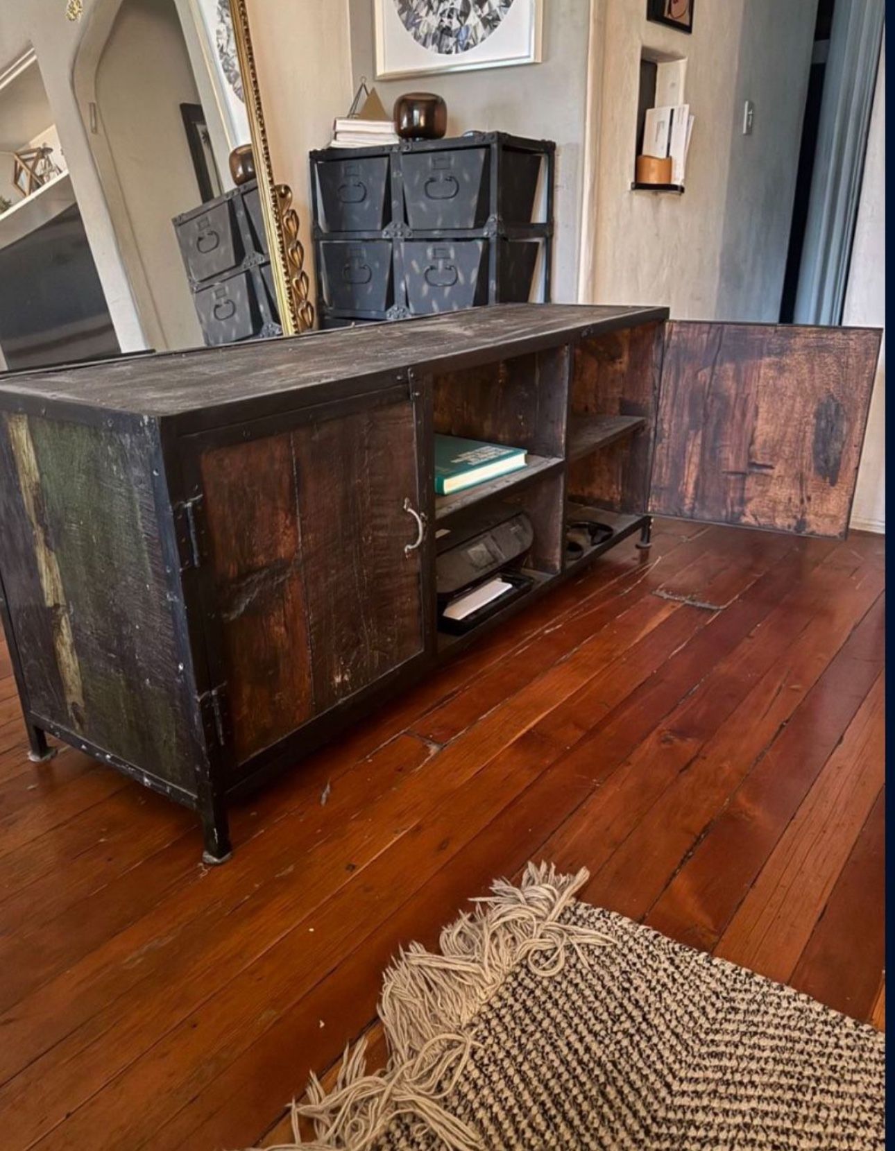 Credenza Table Console Wood