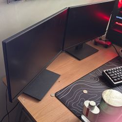 2 100hz Monitors
