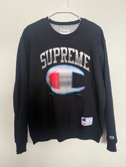 Supreme  x Champion Chrome Crewneck