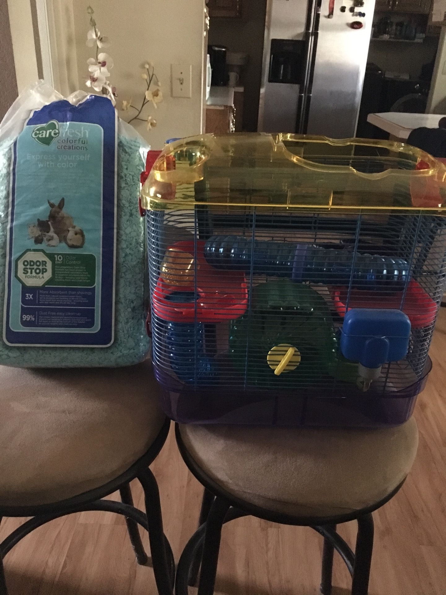 Hamster cage