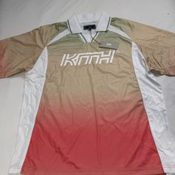 Kith Gradient Edison Jersey - Mykonos Size L