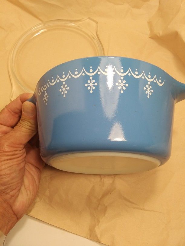 Vintage Pyrex 473 1 Quart Dish W Lid