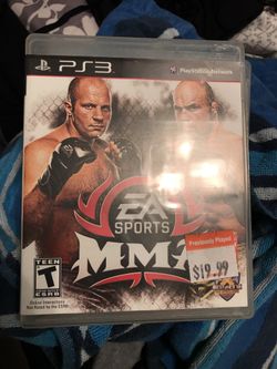 MMA Sports PS3 Game