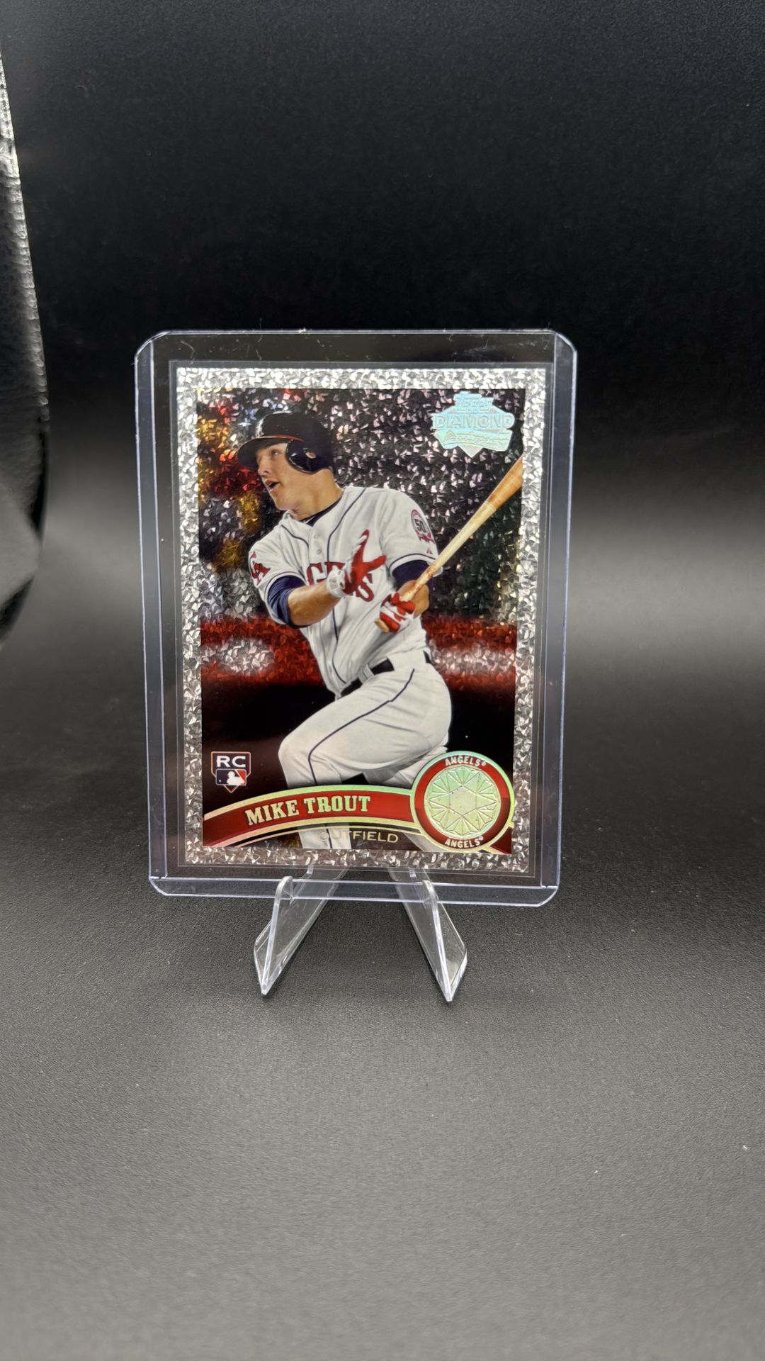 Mike Trout rookie platinum parallel