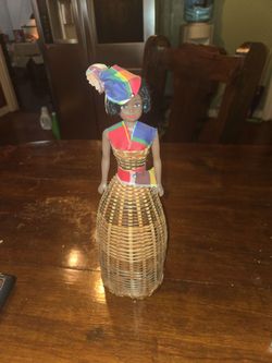 Handmade African doll