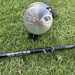 Shimano Talica 50 & Seeker OSP Rail Rod Brand New