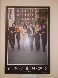 Friends Wood Frame In Good Conditions $8 Pick Up In Edinburg No Holds 