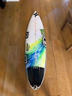 5’10 Sharp Eye surfboard. #77 model. Filipe Toledos board. Perfect condition