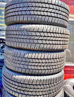 🎖️ 275 60 20 Goodyear tires Con 80% de Vida Las 4
