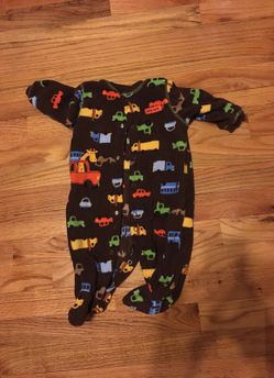 6 Month fleece Onesie