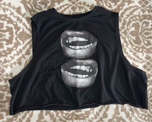 Frill Lip Off the Shoulder Top