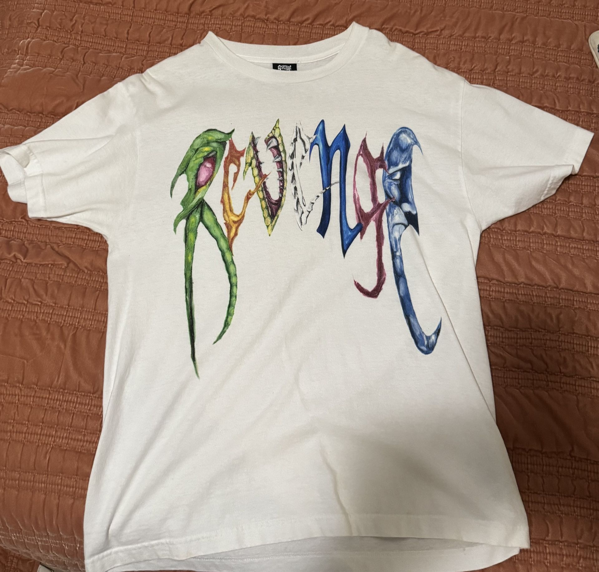 REVENGE X TRIPPIE REDD ARCH TEE SIZE LARGE