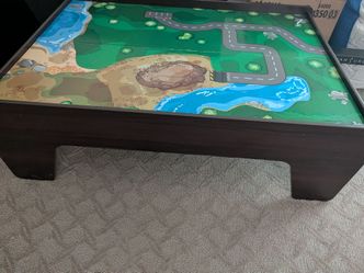 Train Table And Train Set