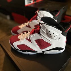 Jordan Retro 6 Carmines Size 10 Brand New