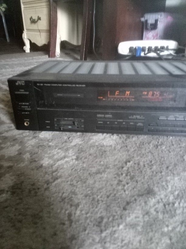 JVC Stereo Receiver Model Number Rx-301Bk