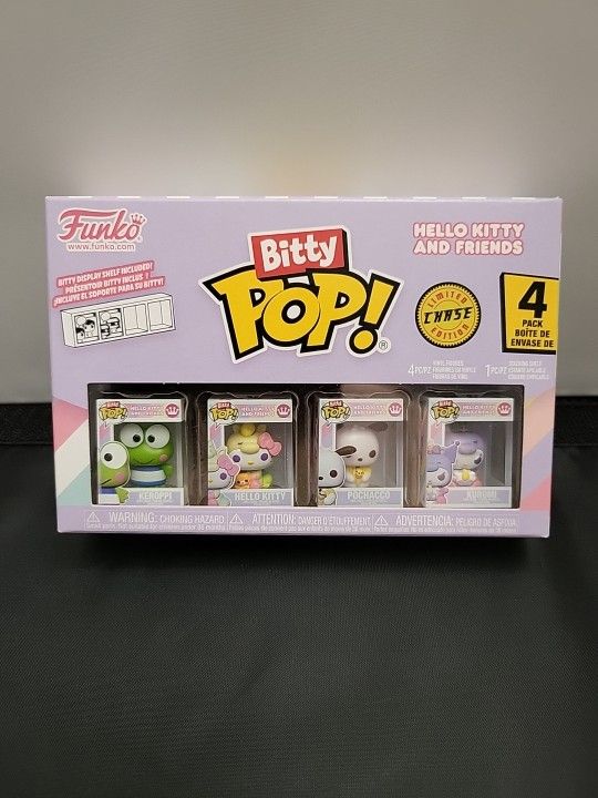 Funko Bitty Pop! Hello Kitty & Friends Series #2 4 Pack W/ Chase NIB (JX)