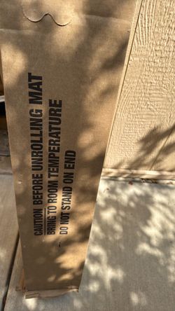 Rolled Mat in Original Packaging 3x5