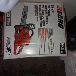 Echo 59cc Gas Powered Chainsaw 