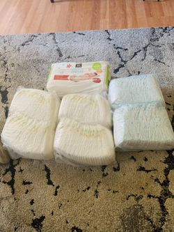 Newborn diapers. And a size1