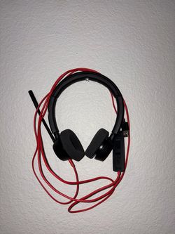 Wired USB Headset with Boom Microphone