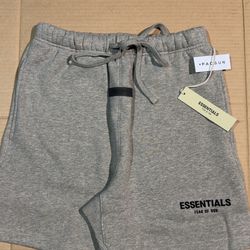Dark oatmeal essential shorts new
