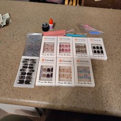Press On Nails / Nail Wraps Curvlife  NEW