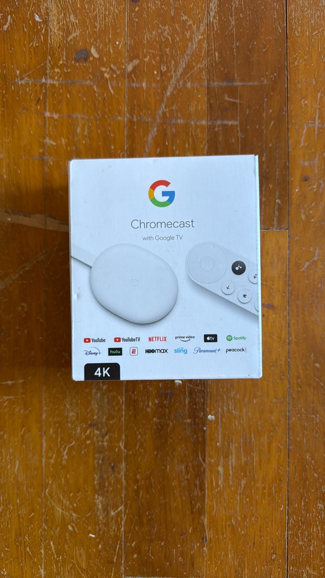 Unused New Chromecast With Google Tv