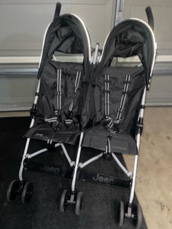 Jeep turboglyde double stroller