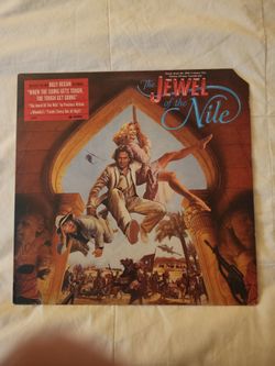 Jewel Of The Nile Soundtrack Vintage Vinyl  NEVER PLAYED
