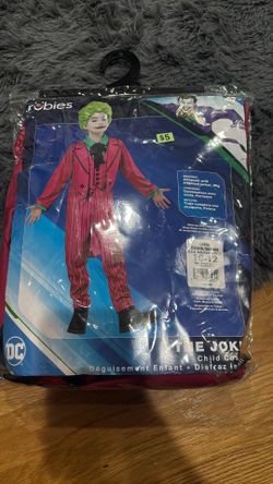 The joker Kids Costume.  10-12. New