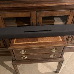 Yamaha sound bar & subwoofer with remote HDMI Arc