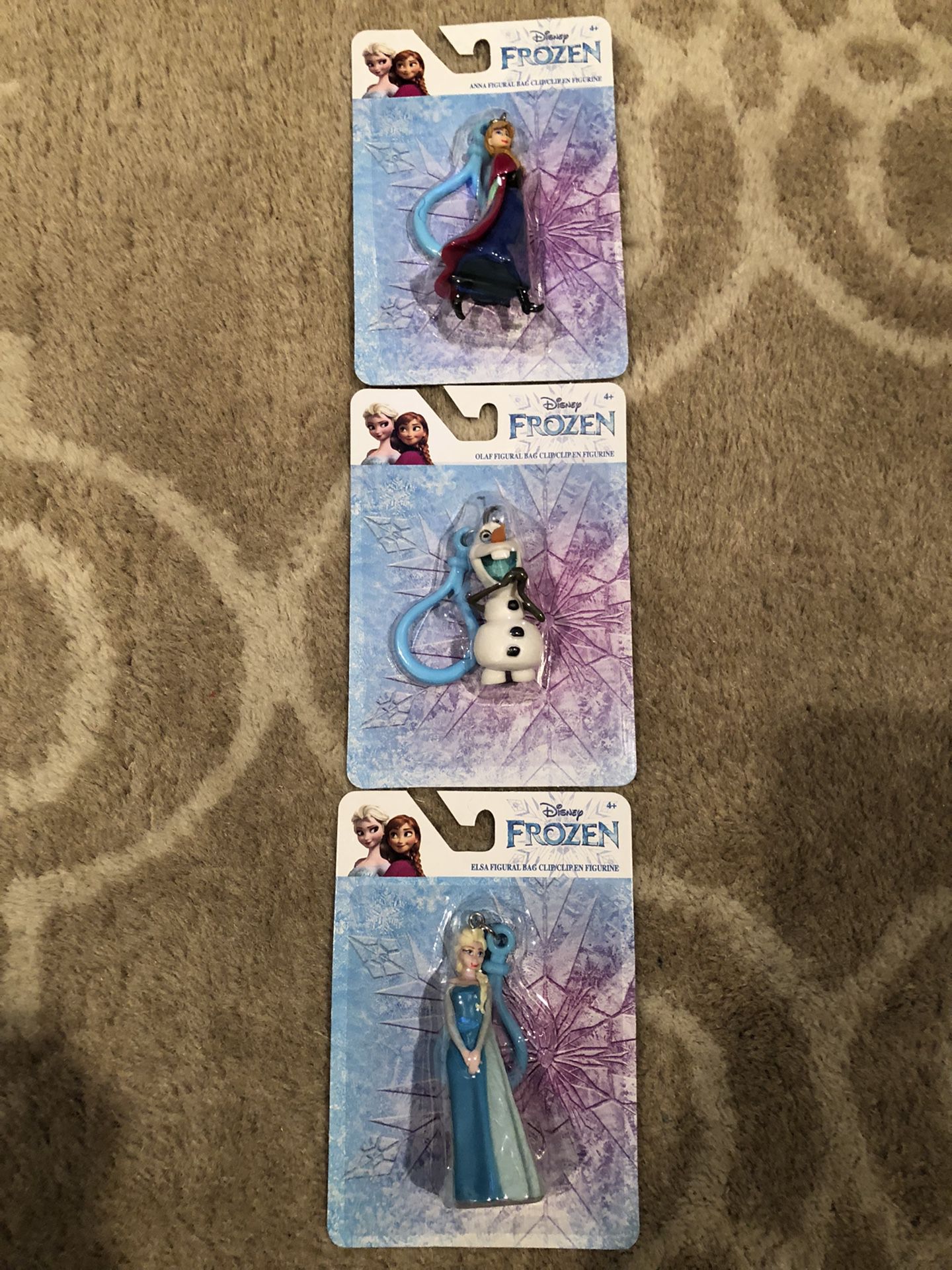 Disney frozen bag clips