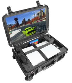 CASE CLUB PlayStation 5 portable gaming station with built in monitor