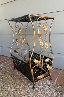 Vintage shelf / table / magazine holder / plant