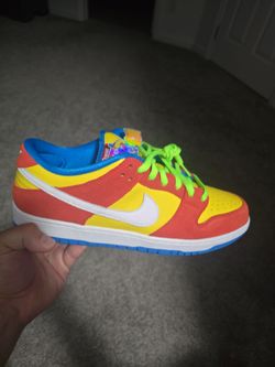 Brand new size 13 bart dunks with sticker