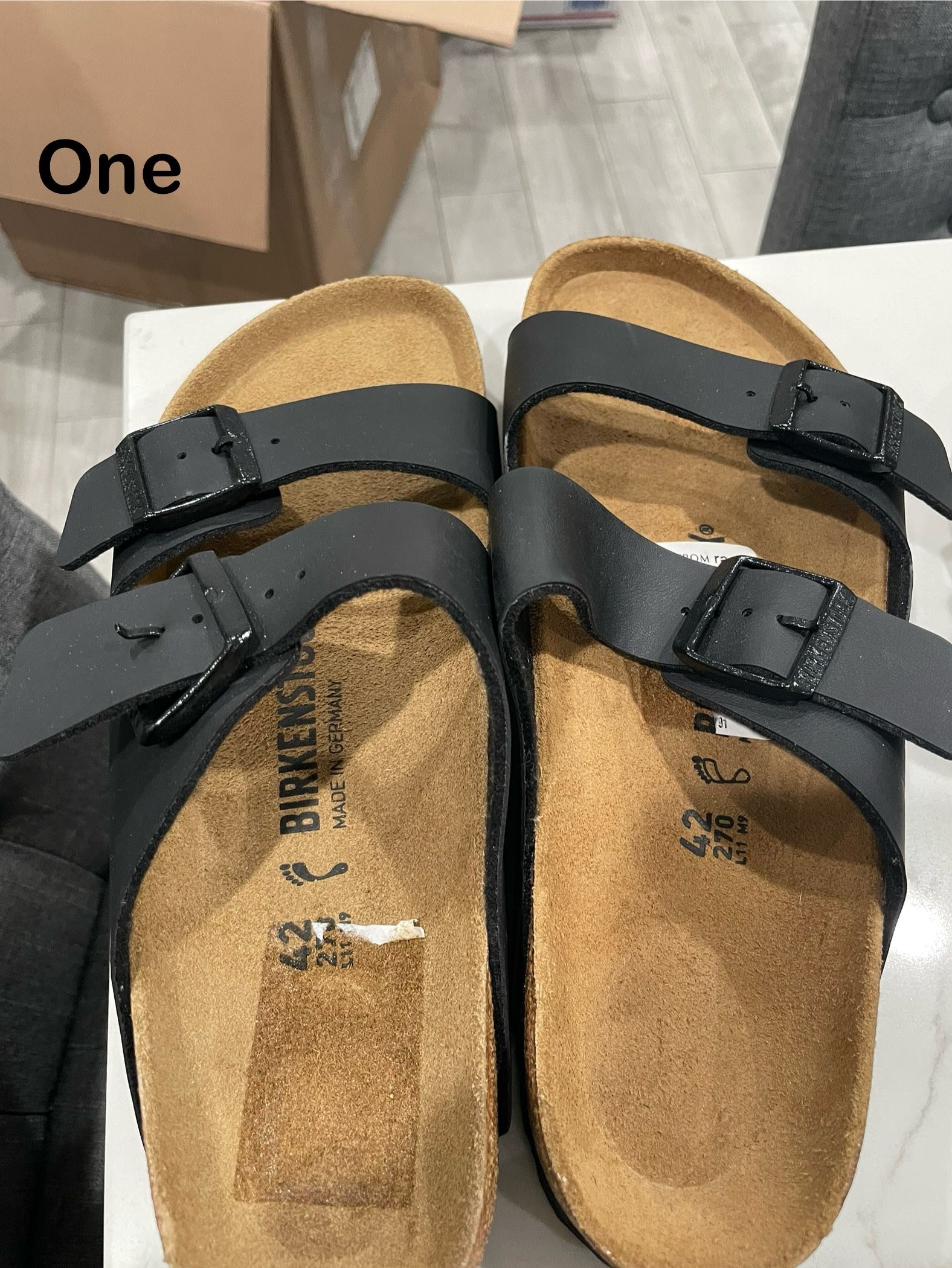 Brand New Birkenstocks In Different Sizes & Styles