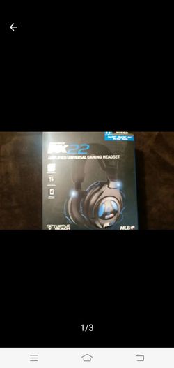 New Turtle Beach PX22 Amplified universal gaming headset $300