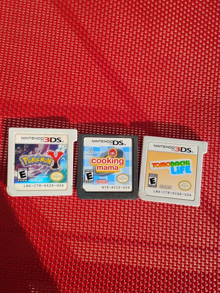 3DS Games,   Bundle Of 3 . First To Buy First To Enjoy.