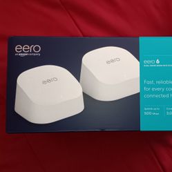 eero 6 Dual Band Mesh Wifi System