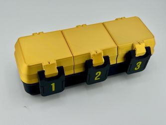 Beyblade X Storage Tournament Case 3 Doors Beyblades (BX / UX / CX) 3D Printed