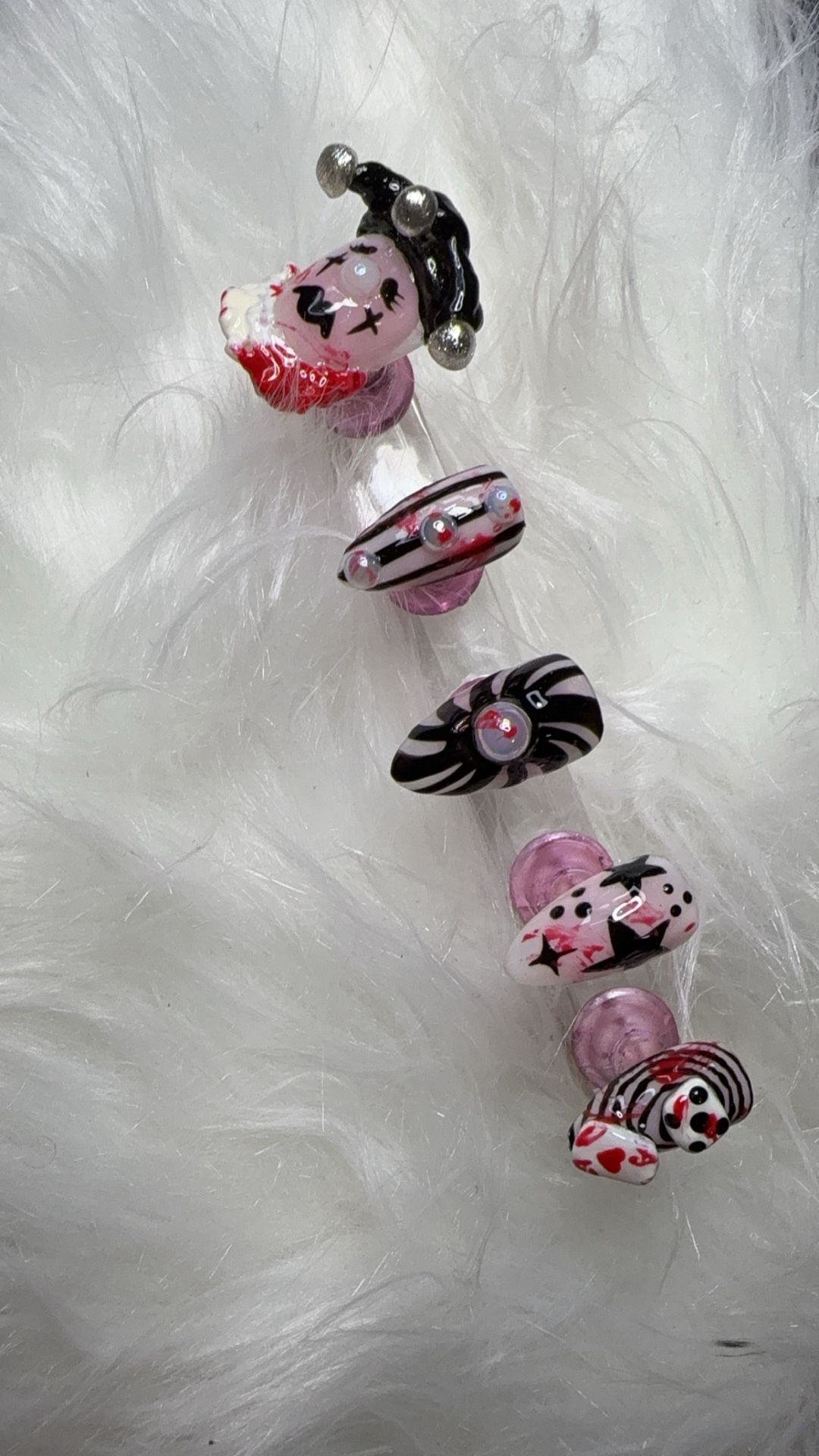 Custom Hard Gel Press-On Nails