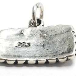 Women's Sterling Silver 925 Princess Charm / Pendant  #81690