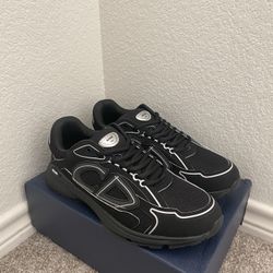 B30 Countdown Sneaker Black Mesh and Black Technical Fabric (size 10 men’s )